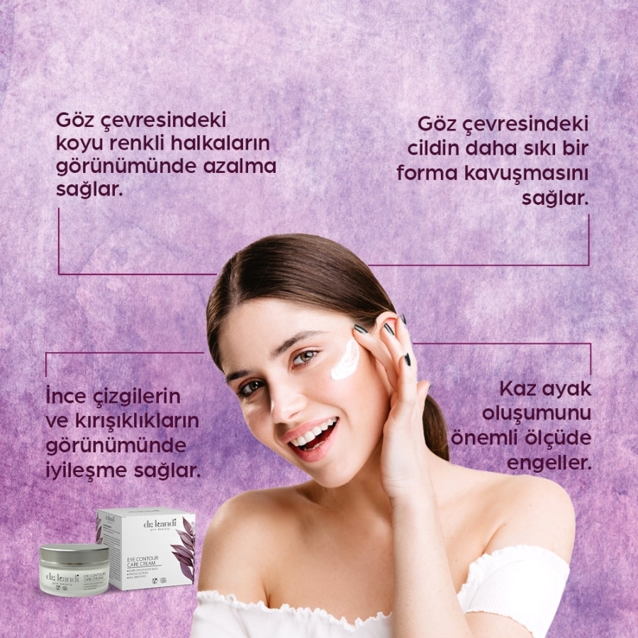 Eye Contour Vegan Cream<br>Pürüzsüzleştirici Göz Çevresi Kremi - 2